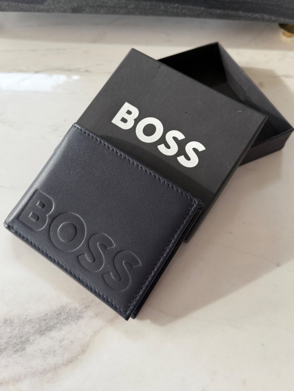 New Hugo Boss Laslo Leather Bifold Wallet - Picture 12 of 12
